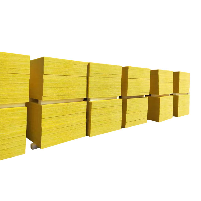 How does the installation method of glass wool board (gluing, nailing) affect its performance?